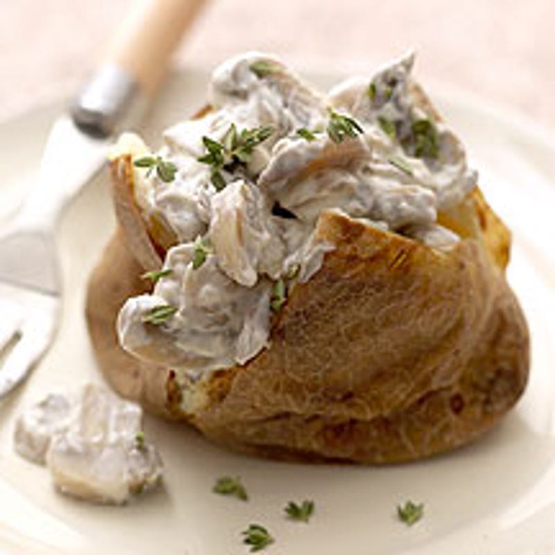 Photo of Jacket potato with mushroom filling by WW
