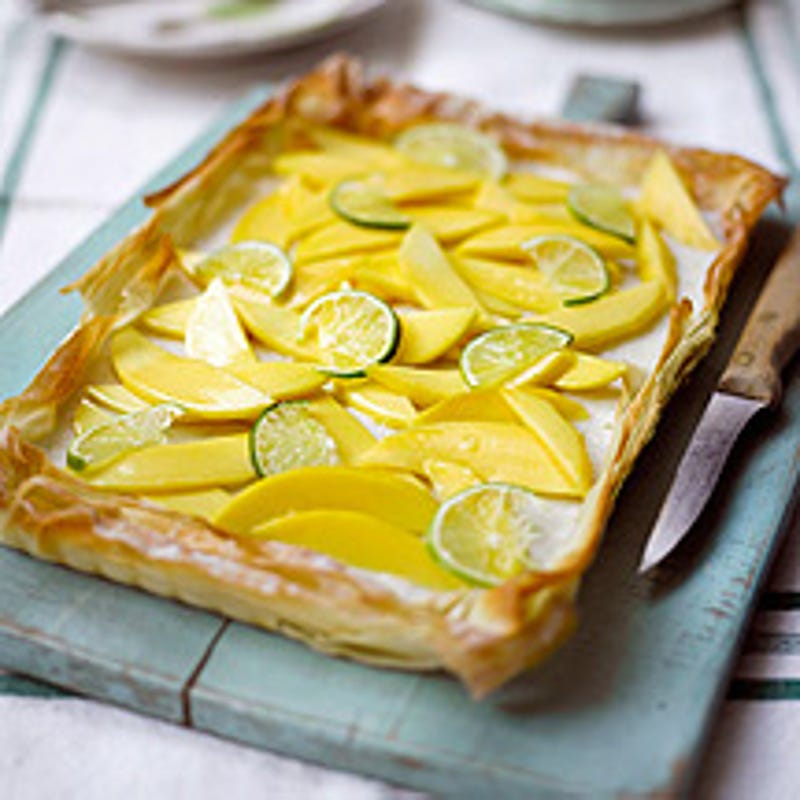 Photo of Mango, coconut & lime tart by WW