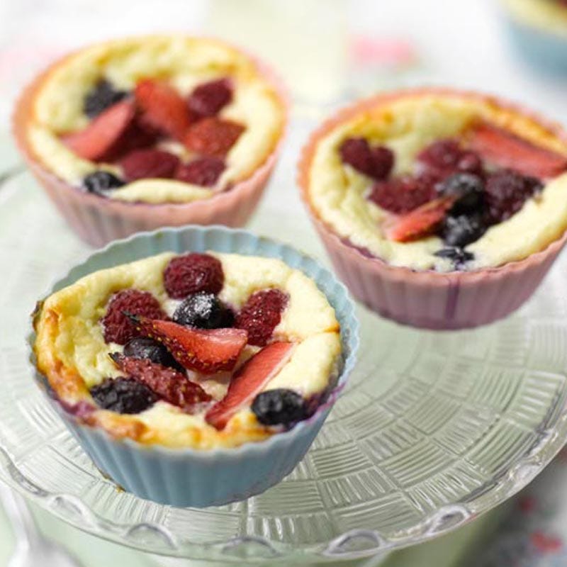 Photo of Mini berry cheesecakes by WW