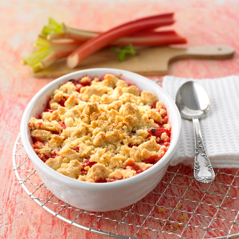 Foto Rhabarber-Zimt-Crumble von WW