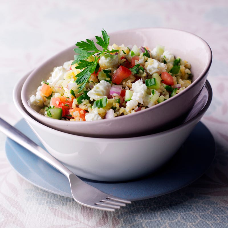Foto Bulgur-Gemüse-Salat mit Feta von WW