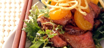 Salade asiatique au bœuf