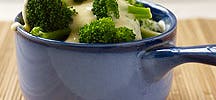 Broccoli with Cheese Sauce