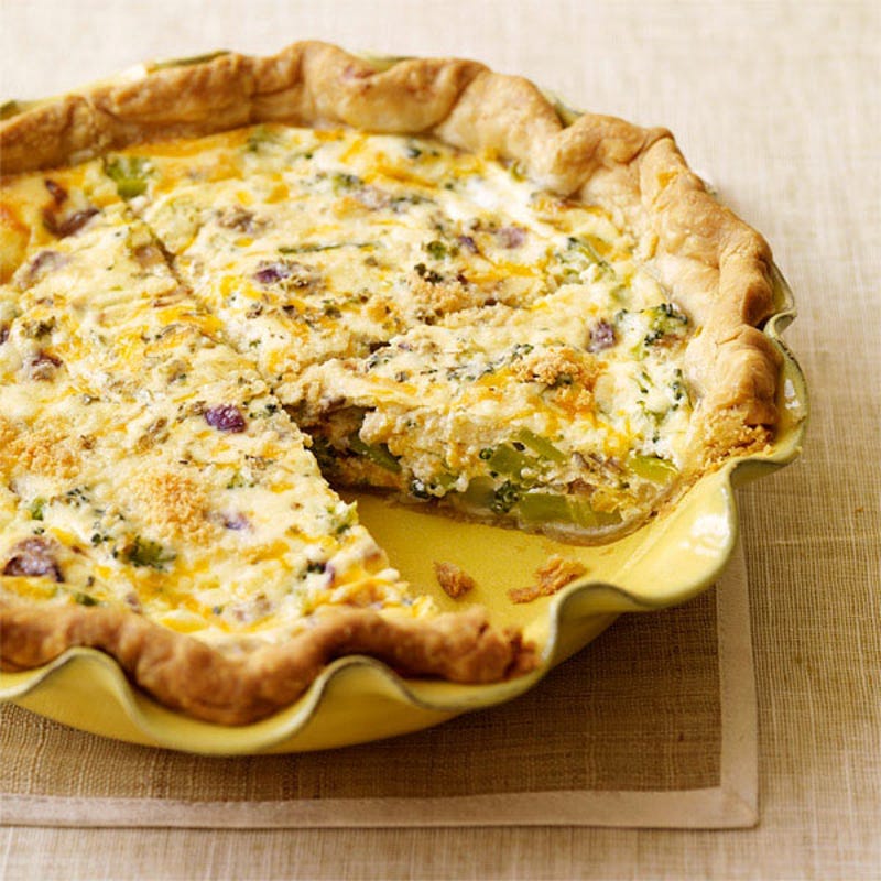 Photo de Quiche au brocoli et au cheddar par WW