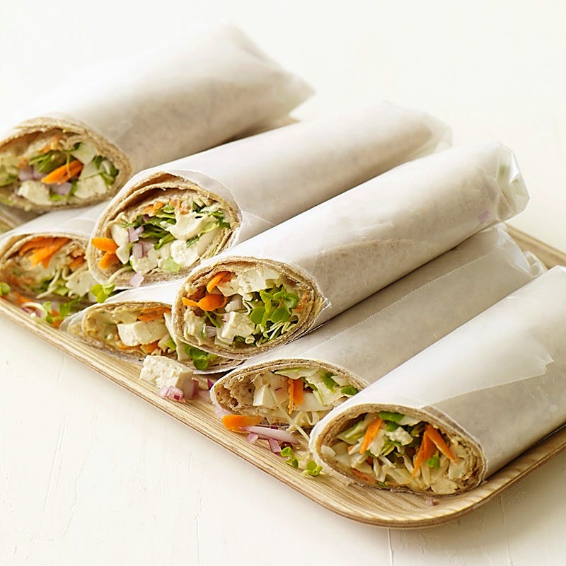 Photo of Hummus and Shredded Veggie Wraps by WW