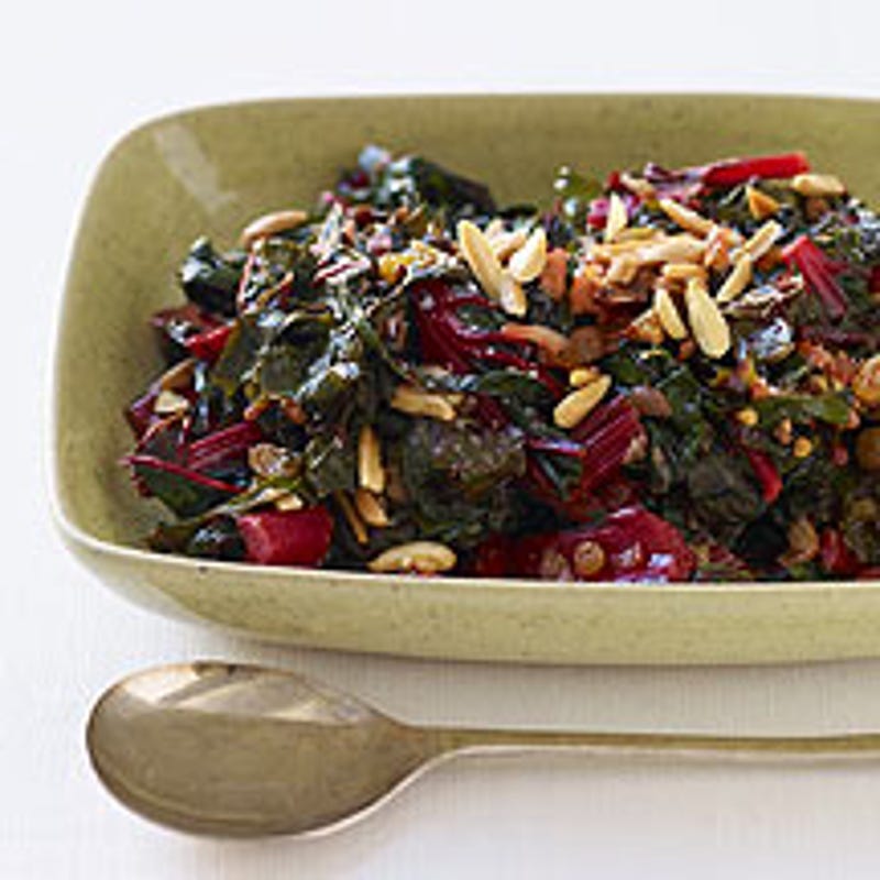 Photo of Braised Swiss Chard with Currants and Pine Nuts by WW