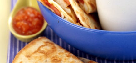 Cheesy Breakfast Quesadillas