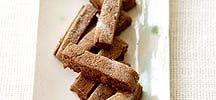 Chocolate Cookie Sticks
