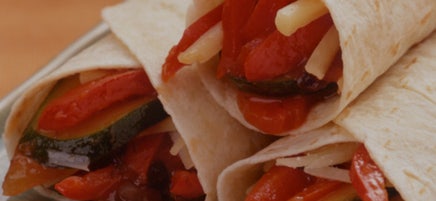 Garden Vegetable Wraps
