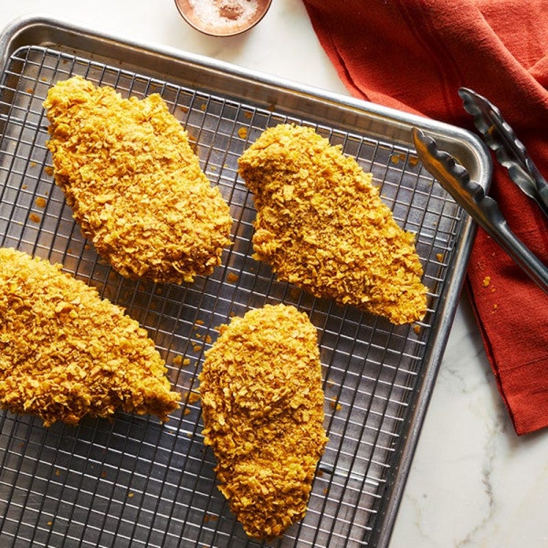 Photo of Southern-style oven-fried chicken by WW