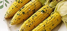 Garlic-Herb Grilled Corn