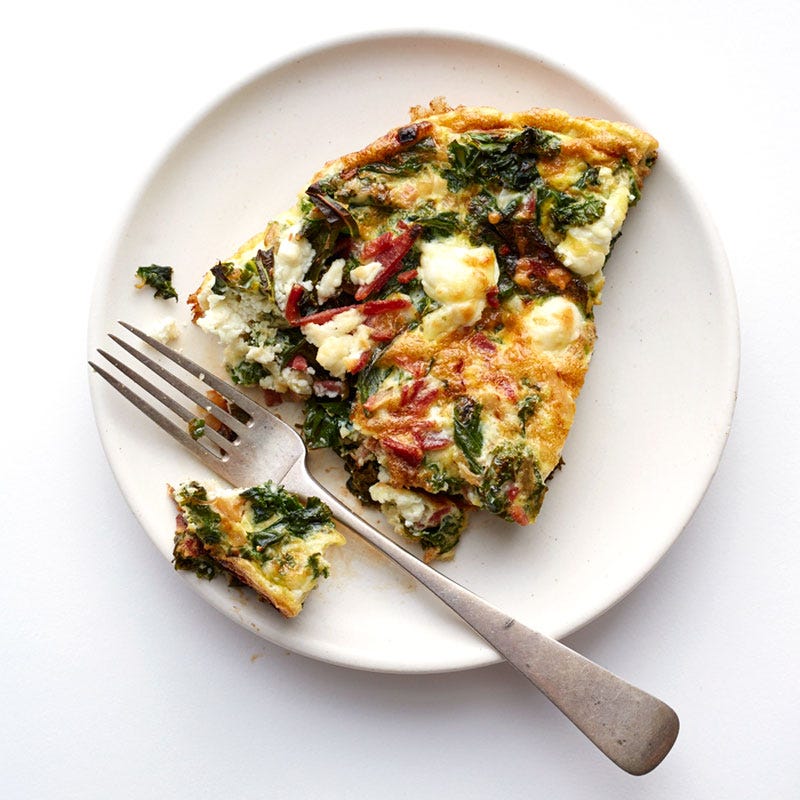 Photo de Frittata au chou frisé et bacon par WW
