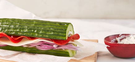 Italian Cucumber Subs