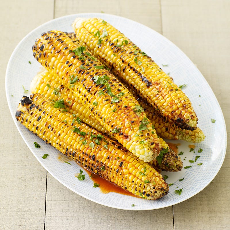 Photo de Maïs grillé accompagné de beurre au paprika fumé et à la lime par WW