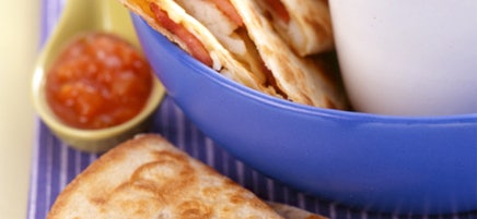 Quesadillas au fromage pour le petit-déjeuner