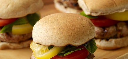 Italian Turkey Burgers