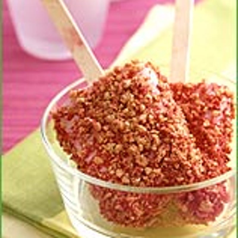 Photo de Popsicles au gâteau sablé et aux framboises par WW