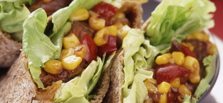 Tangy Barbecue Pitas