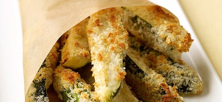 Frites de courgettes