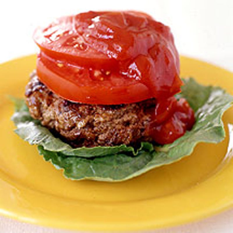 Photo of Teriyaki Burgers with Chili Ketchup by WW