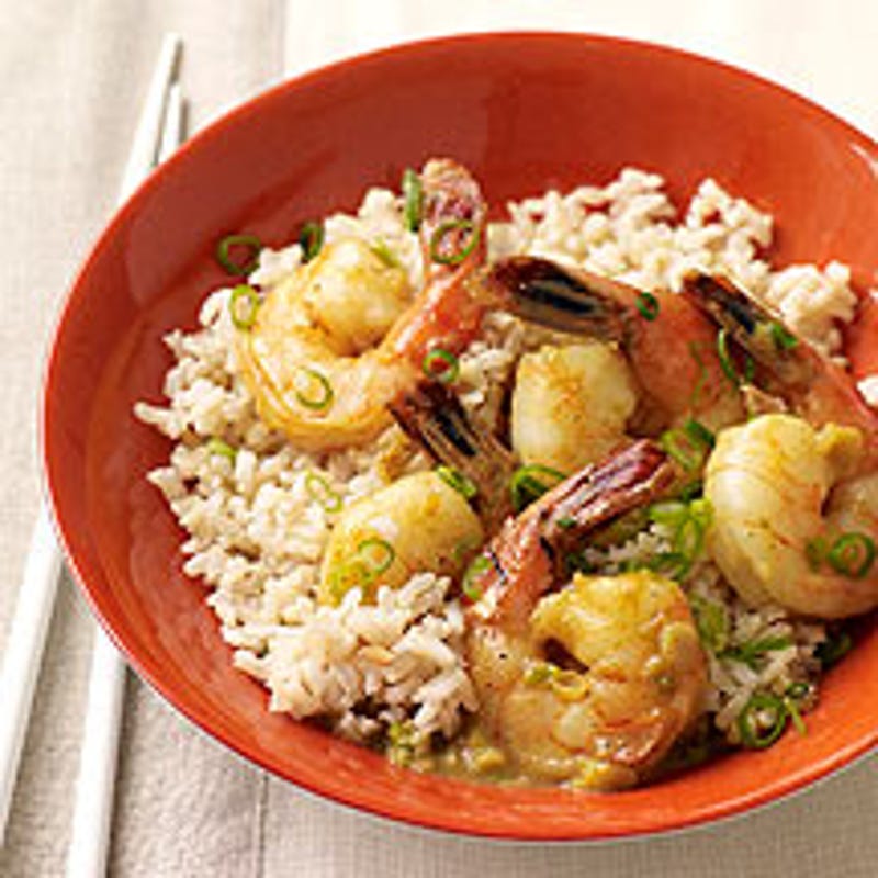Photo of Coconut curry shrimp by WW
