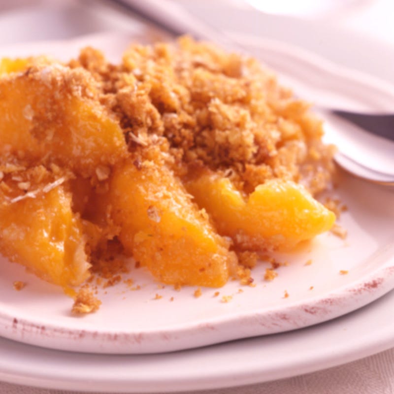 Photo of Oat-Topped Peach Crisp by WW
