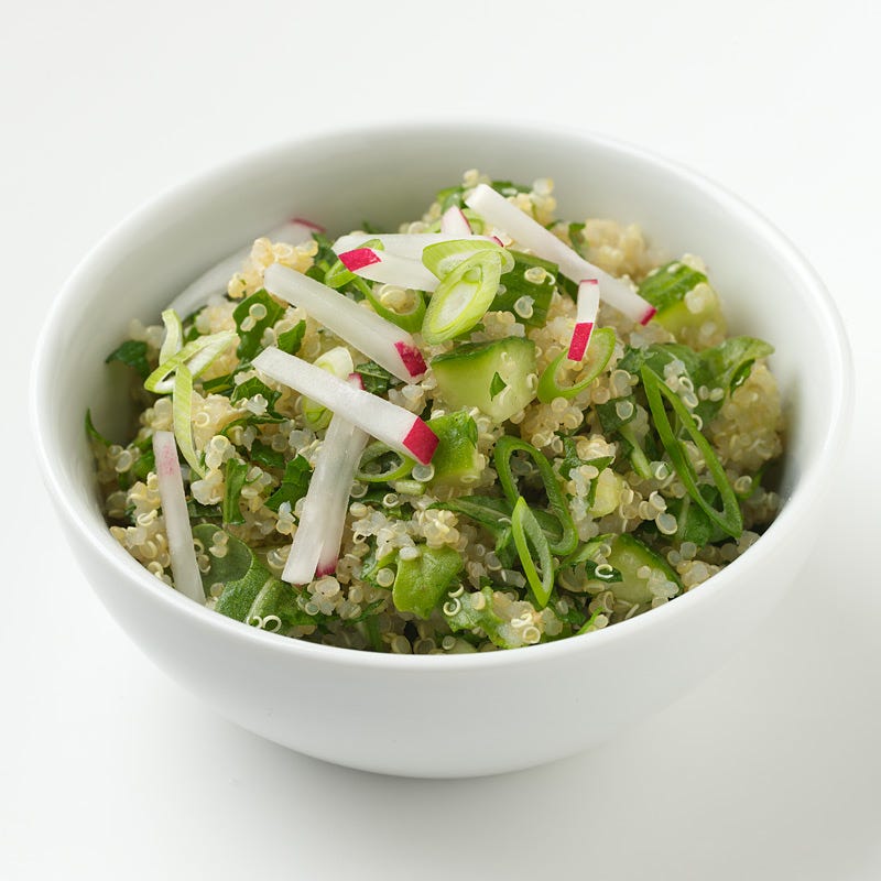 Salade de quinoa avec verdures