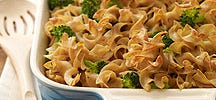 Whole Wheat Broccoli Noodle Kugel