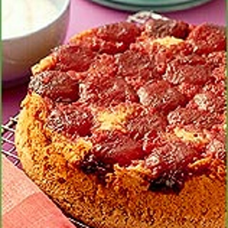 Photo of Fresh Plum Upside Down Torte by WW