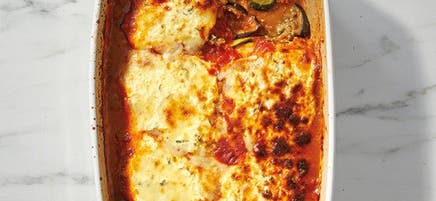 No-noodle vegetable lasagna