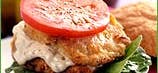 Sandwich au poisson frit