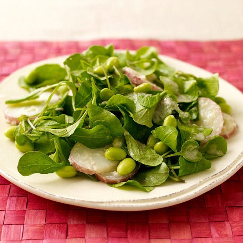 Photo of Arugula, Potato and Edamame Salad by WW