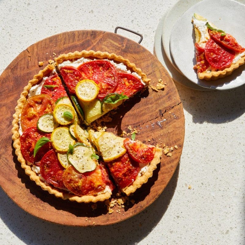 Photo de Tarte aux légumes d'été par WW
