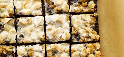 Gooey Rocky Road Bars