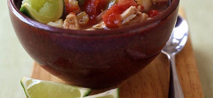 Slow Cooker Chicken Posole