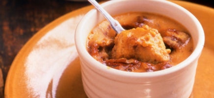 Pumpkin Custard with Caramelised Pecans