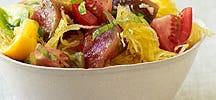Spaghetti squash with fresh tomato-basil sauce