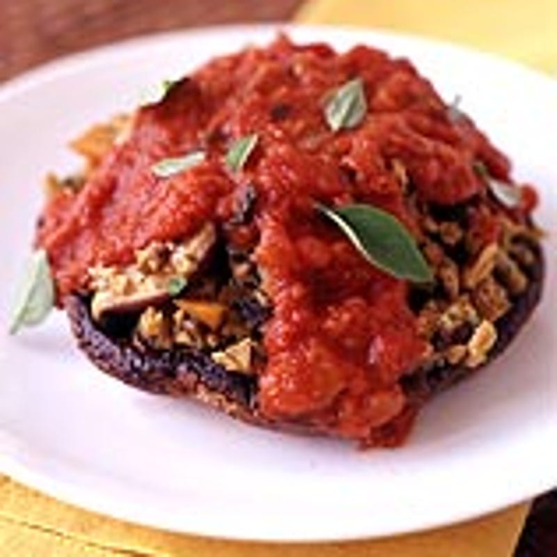 Photo of TVP-Stuffed Portobello Mushrooms by WW