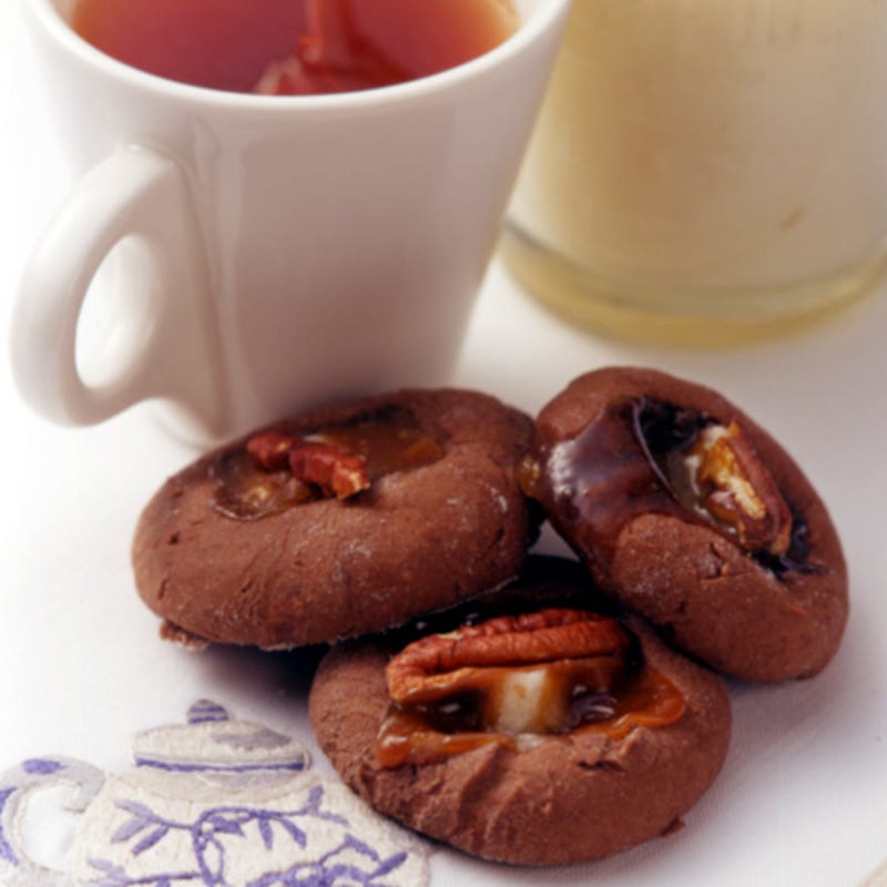 Photo of Chocolate turtle cookies by WW