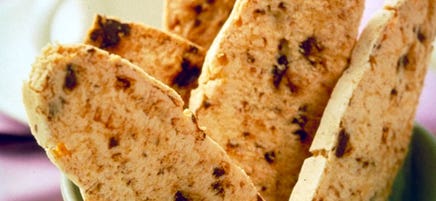 Chocolate chip biscotti