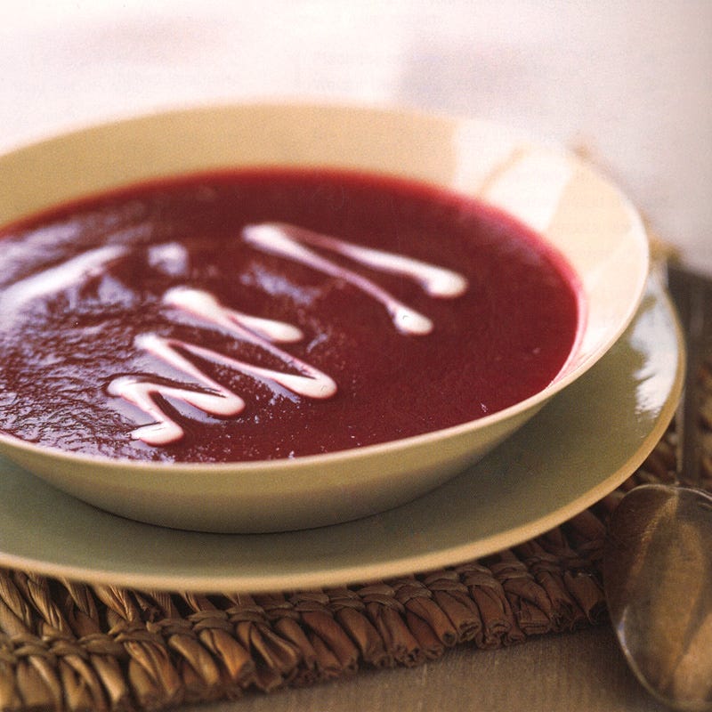 Photo of Beet-Fennel-Ginger Soup by WW
