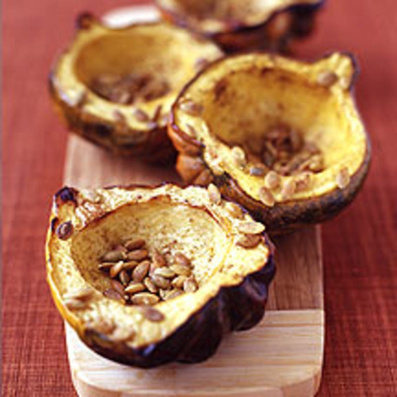 Photo of Roasted Acorn Squash with Cumin and Pumpkin Seeds by WW