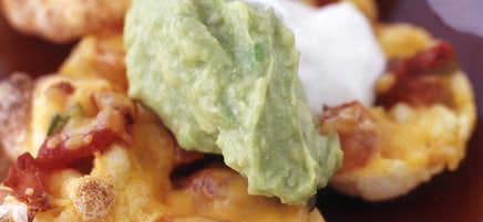 Cheesy Rice Cake Nachos