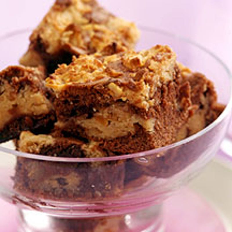 Photo of Chocolate Peanut Butter Swirl Brownies by WW