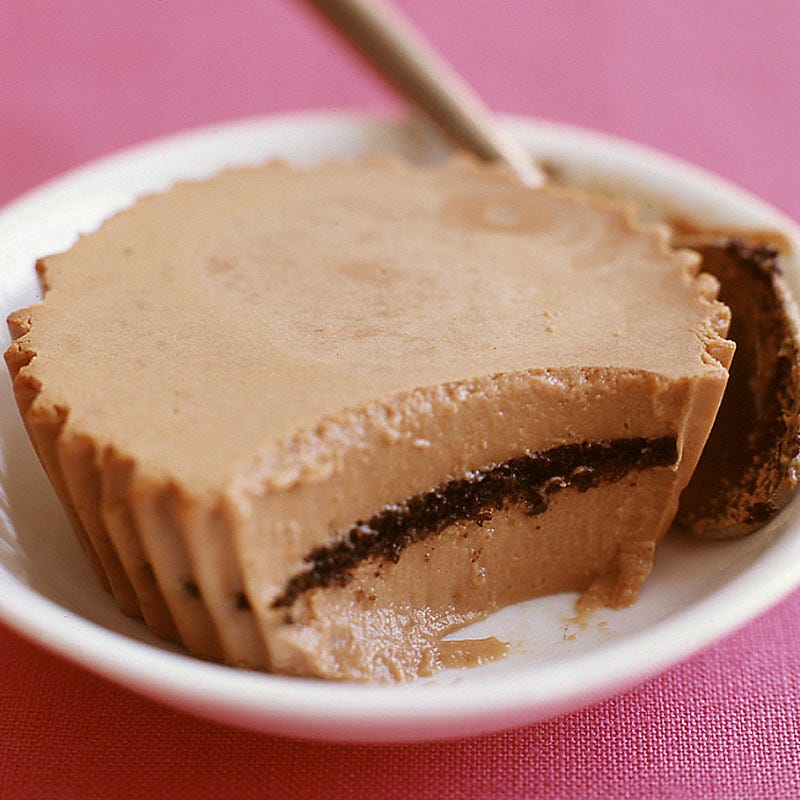 Photo de Petits gâteaux au fromage au chocolat avec croûtes de biscuit par WW