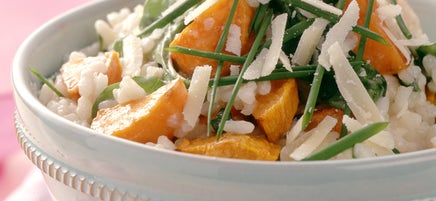 Risotto à la patate douce