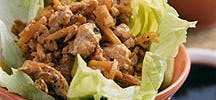 Spicy Szechuan Turkey Wraps