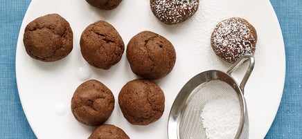 Bouchées de biscuits au chocolat fondant
