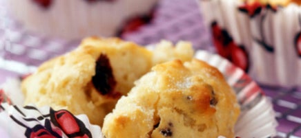 Muffins aux canneberges