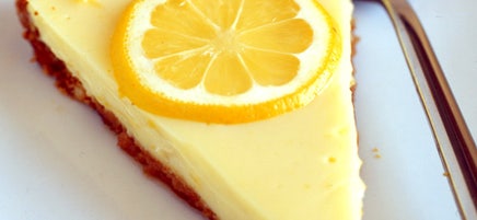 Creamy lemon pie tart